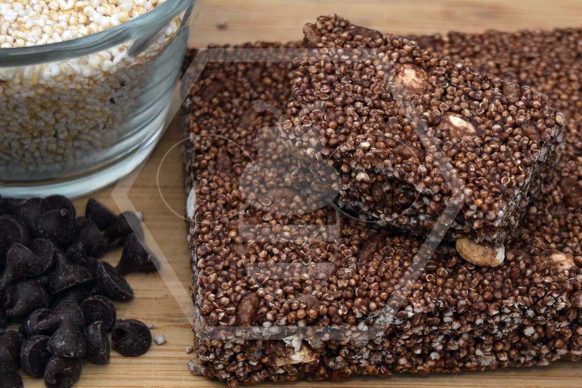 Alegría con chocolate obscuro