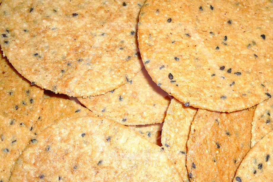 Galleta de amaranto con ajonjolí negro la abejita
