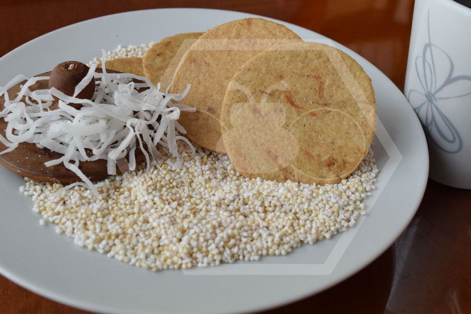 galletas de amaranto con coco